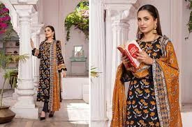 BRONZE SAWARIYA DIGITAL PRINTING LAWN ABBR001