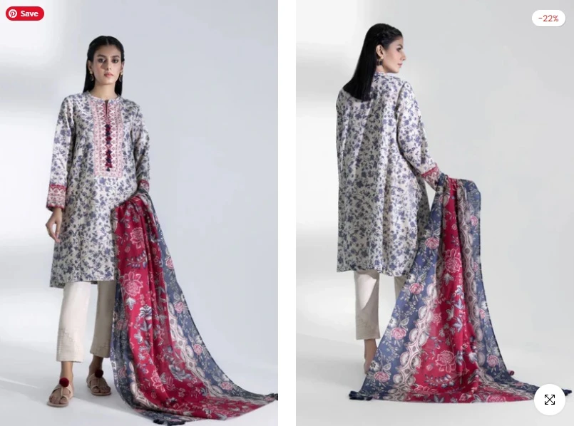 Unstich Printed Lawn Collection 2025 Vol-1-U3-Dy22V8-12WS