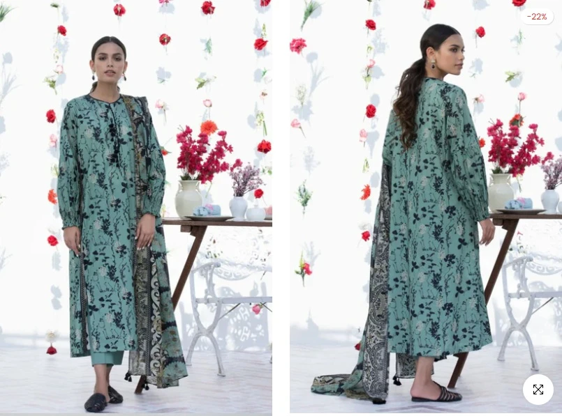 Unstich Printed Lawn Collection 2025 Vol-1-2D-DAY22V2-2WS